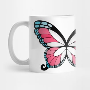 Butterfly Wings Trans Pride Flag Mug